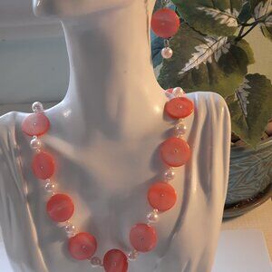 Brand New Handmade Jewelry Set (earrings and necklace)